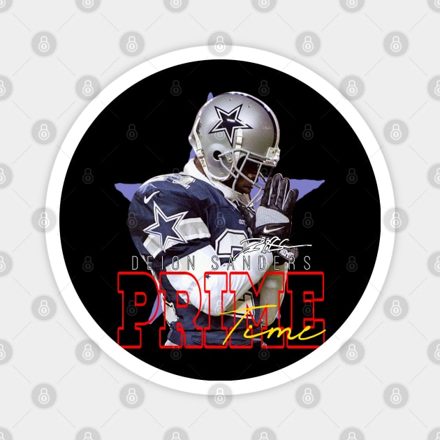 Prime Time // Deion Sanders Magnet by Mr.Jack